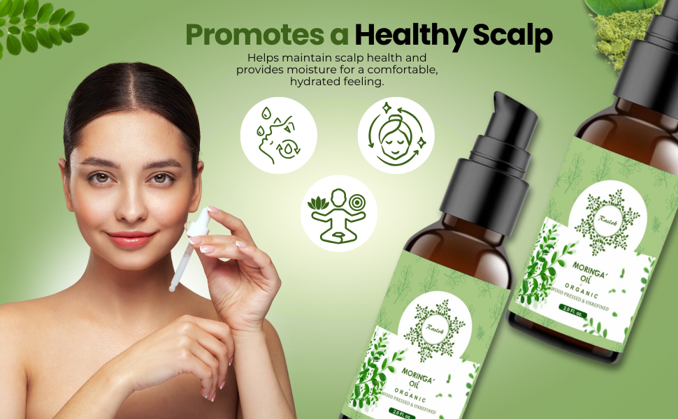 Moringa OIl Healty Scalp
