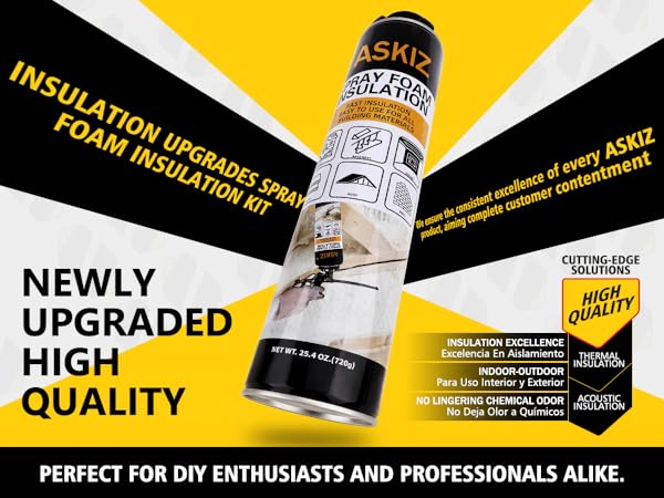 Spray Foam Insulation Kit (12x25.4 oz.) Closed Cell