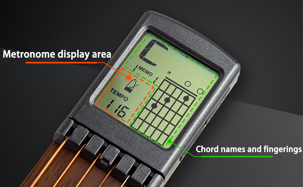Portable Digital Guitar Trainer, Digital Pocket Guitar