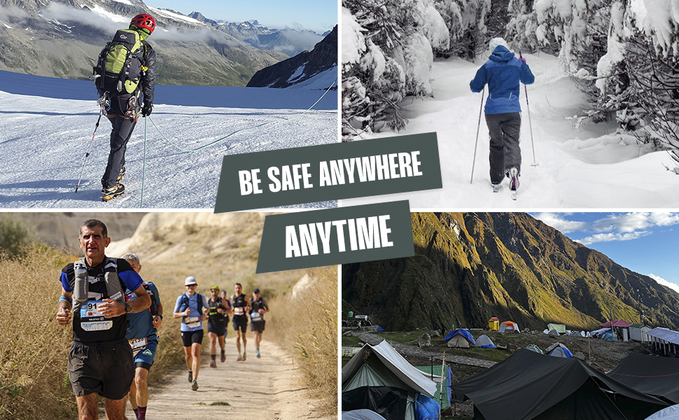 be safe anywhere anytime