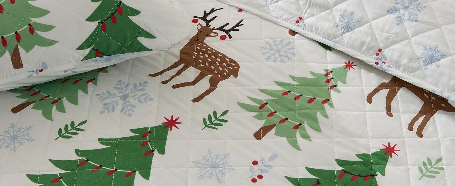 un primer plano del edredón para mostrar la tela