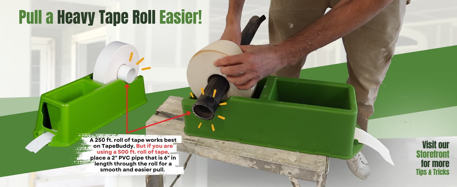 TapeBuddy Drywall Tape Dispenser by Buddy Tools LLC Drywall Taping