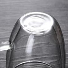 Dyserbuy 4 Pack Double Walled Glass Mug, Cappuccino Drinking Cups, Insulated Glass Coffee Cup with Handle, Perfect for Cappuccino, Latte, Espresso, Tea, Juice, Beverage (250ml/ 8.5oz) 29 Double Wall Glass Coffee Mugs