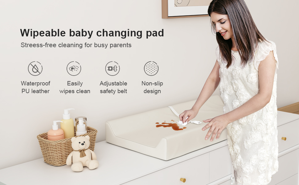 Diaper Changing Pad for Dresser
