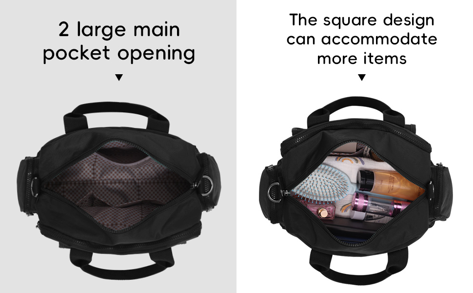 MAKLAILGR Women's Casual Shoulder Bag, Large Capacity