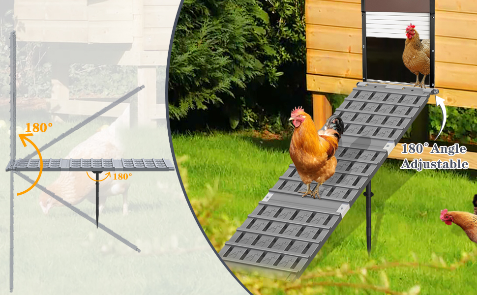 Chicken Coop Ramp, Chicken Ladder for Coop Henhouse