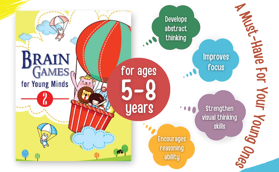 Buy Puzzle and Brain Games for Young Mind (Volume 2) four activity