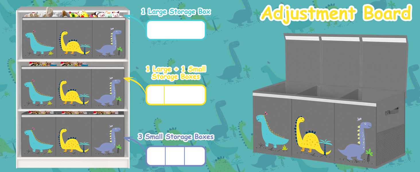 Extra Large Toy Box Storage for Boys Girls