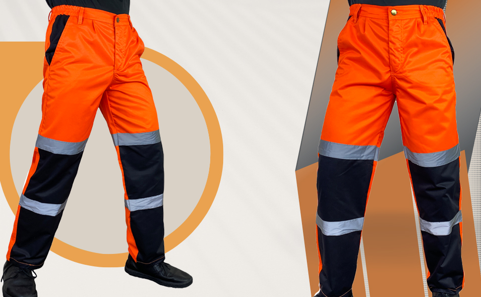 Amazon.com: Notus Men's High Visibility Two-Tone Reflective