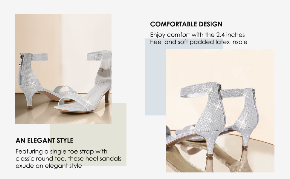 DREAM PAIRS Women&#39;s Fiona Fashion Stilettos Open Toe Pump Heeled Sandals