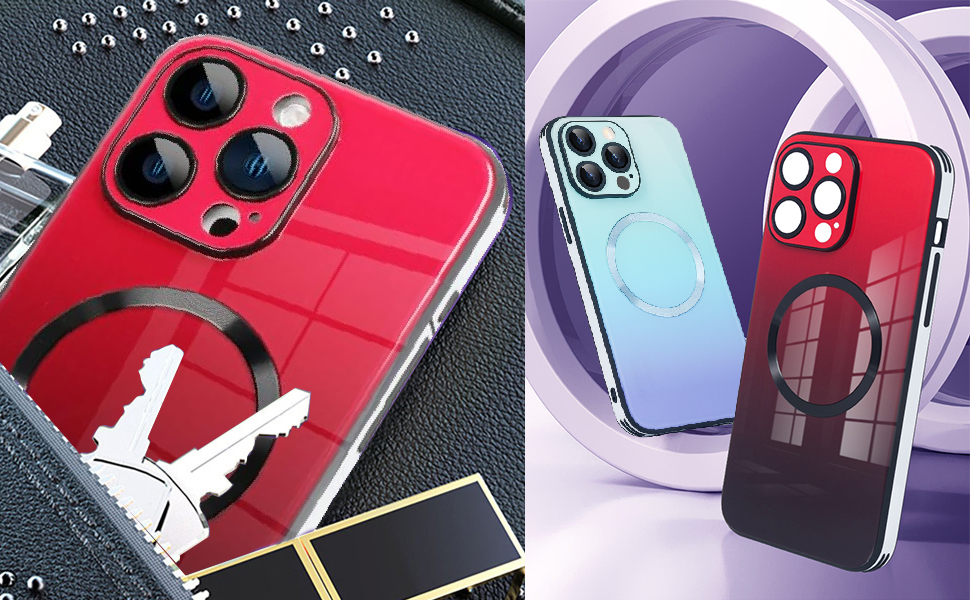  iphone 15 pro max case magsafe red