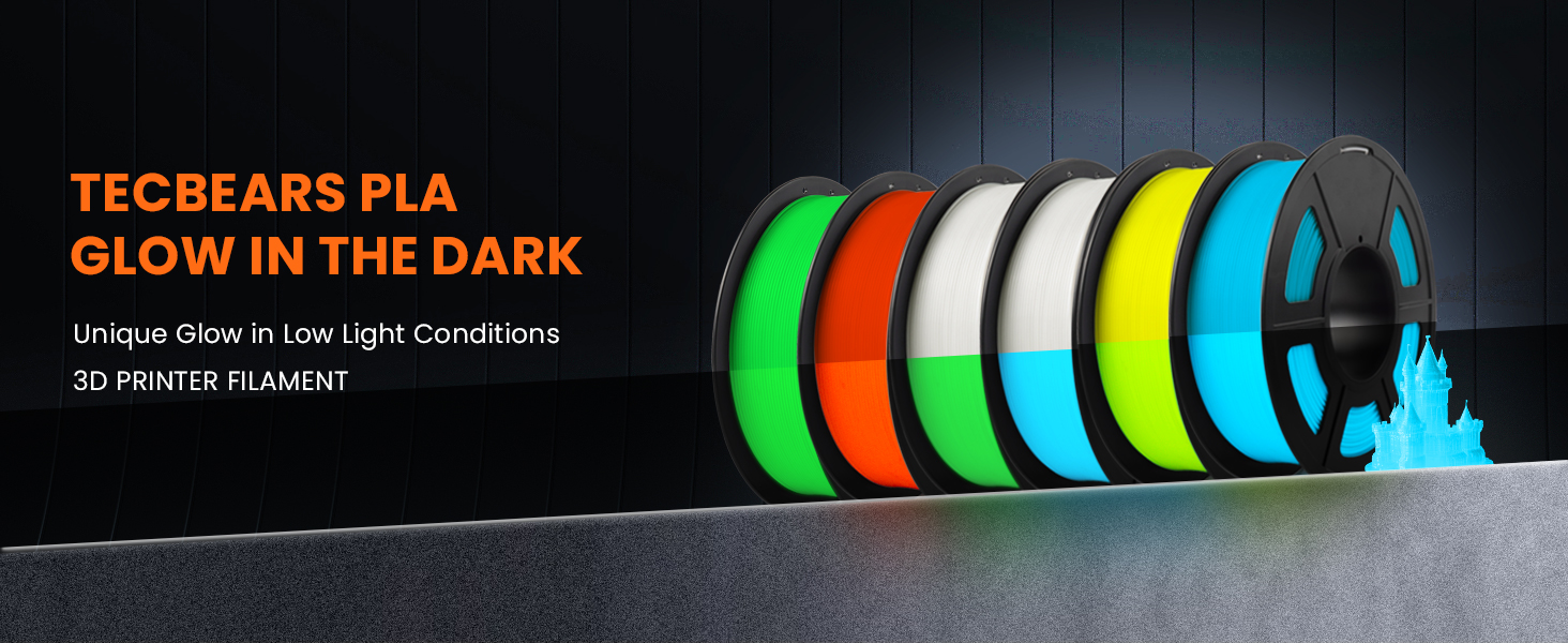 glow in the dark pla filament