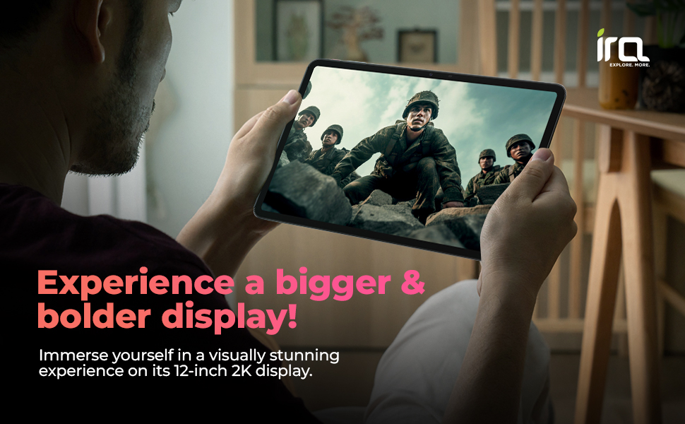 Experience the bigger better and bolder, best quality display of T1029