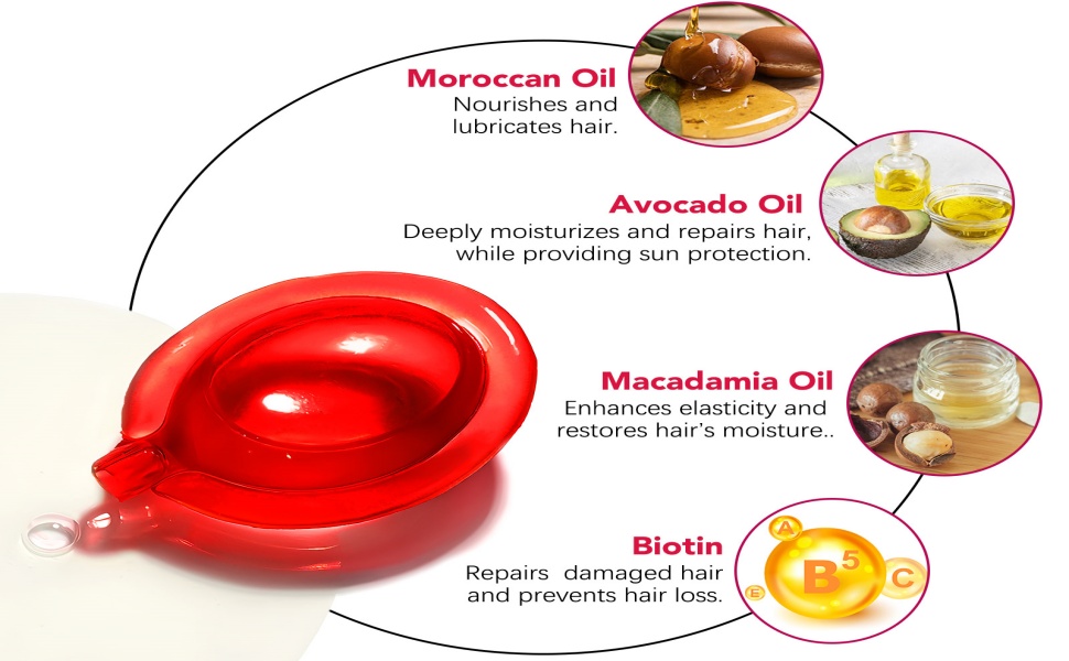 Hair Vitamin Serum Capsules