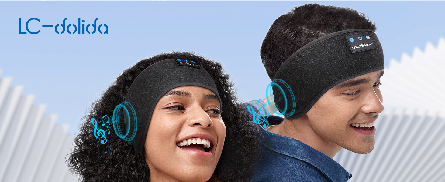 Sleep Headphones Bluetooth Headband, Wireless Headphones Headband,Music