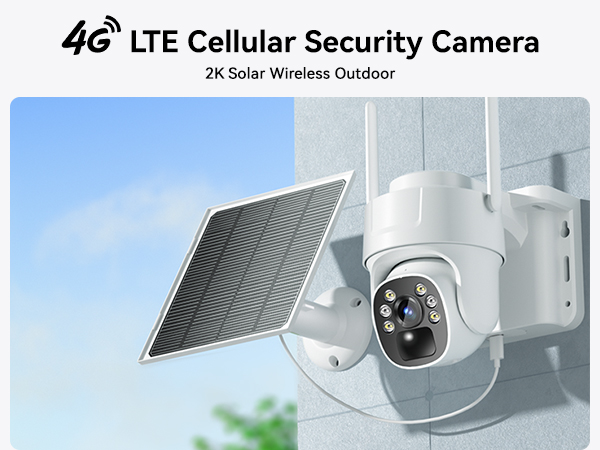 4g lte cellular security camera