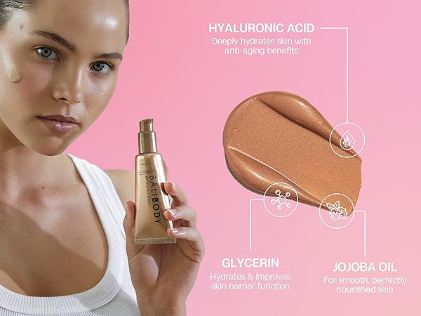Amazon.com: Bali Body Bronzing Serum | Hydrating with