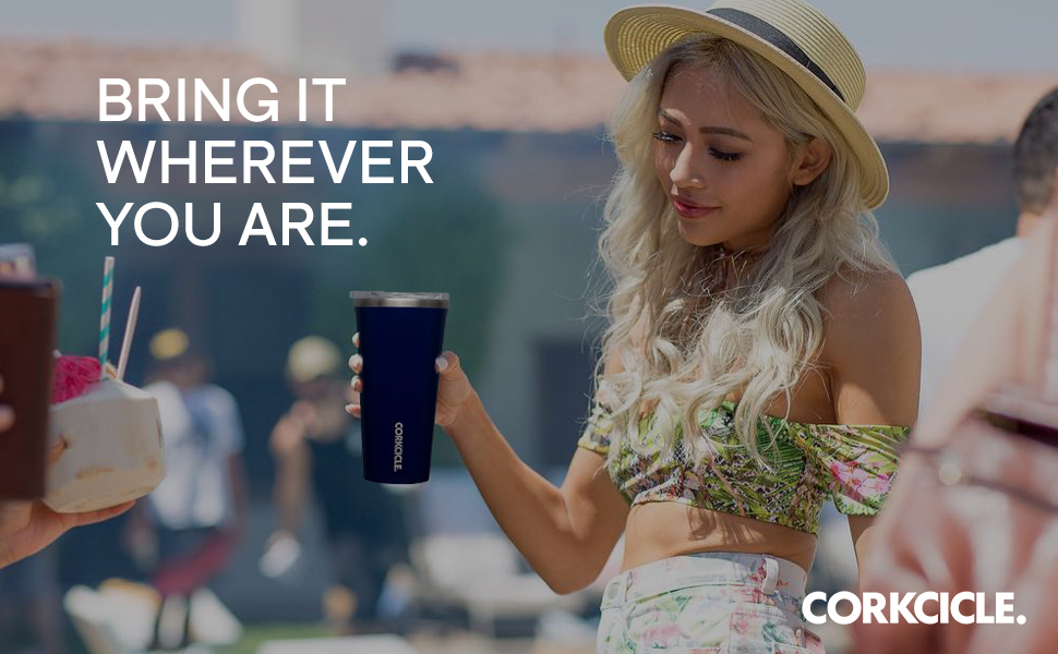 Corkcicle Tumbler Triple Insulated Stainless Steel Travel Mug with