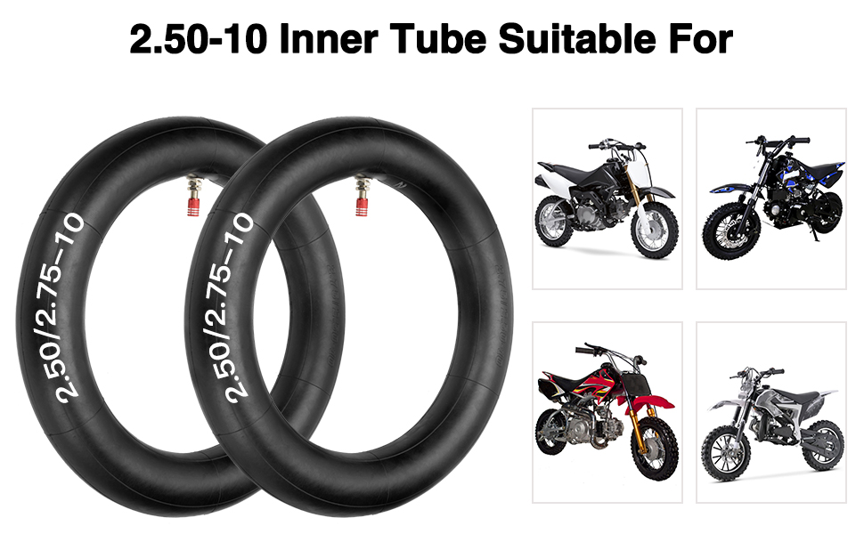 Amazon.com: FVRITO 2.50-10 2.75-10 2.50 x 10 Dirt Bike Tire