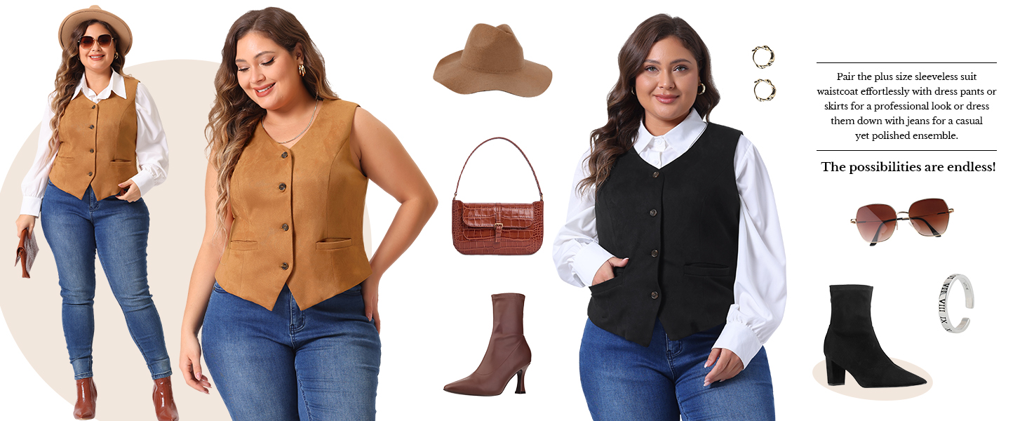 Business Dressy Tuxedo Suit Vest Waistcoat