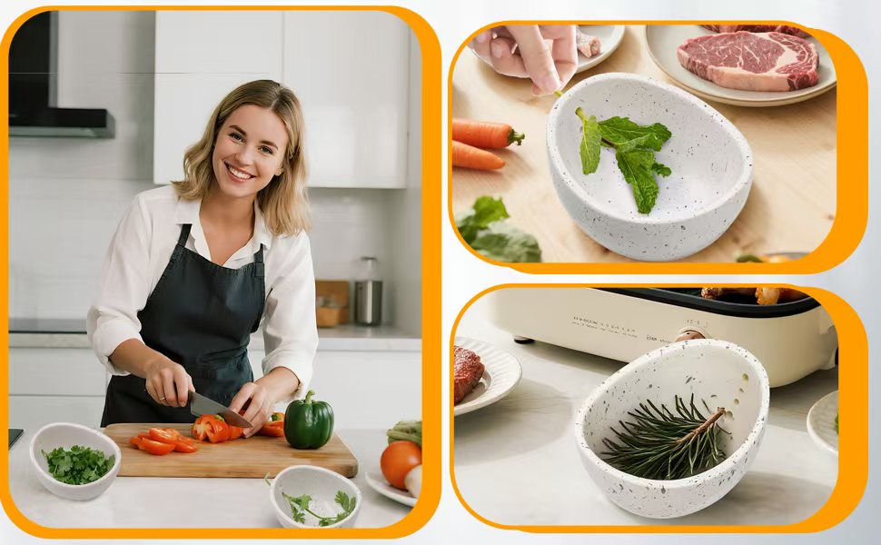 High looking Herb Stripping Bowl