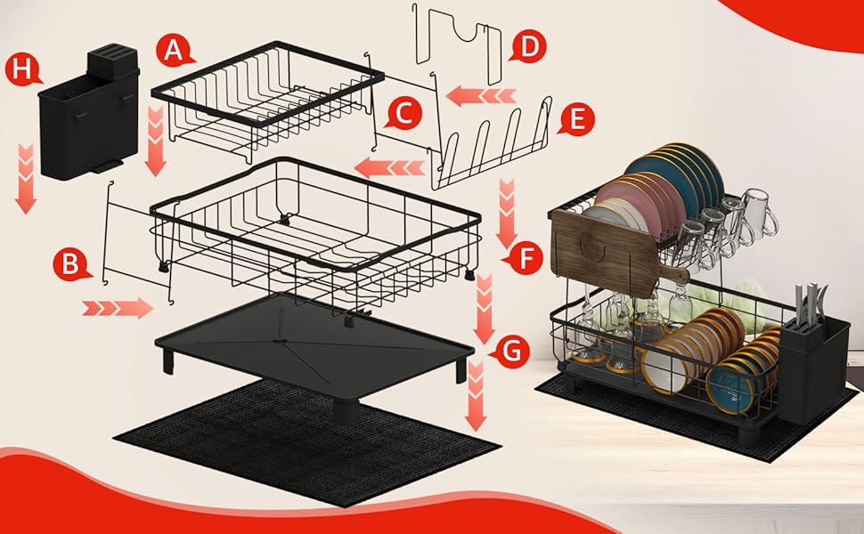 Assemblage facile sans vis