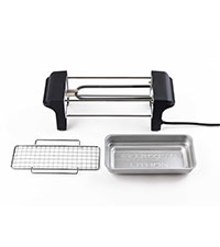 ♯iqi14HEおめでたい焼きグッズ全6種クリーナ Amazon.co.jp: LITHON (ライソン) おひとり網焼肉グリル KDGC