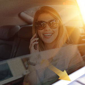 SUPERWALK Pare-Soleil Voiture Bébé,2 Pièces Chaussette Voiture Soleil par,Bloquer Les Rayons UV,Compatible avec la Plupart des Auto (Noir) (Noir, L) pare soleil voiture bébé