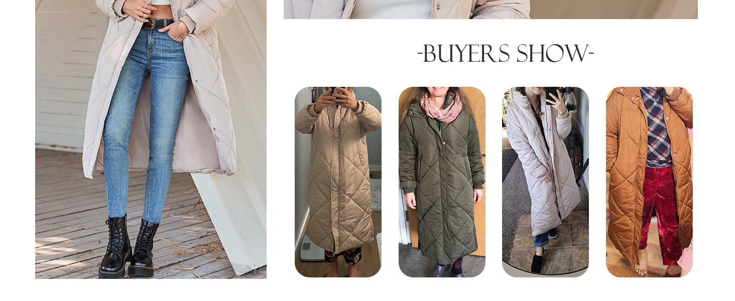 baggy down outerwear