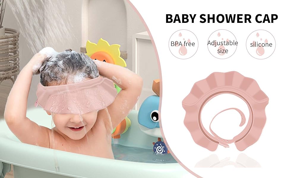 Baby Kids Shower Cap