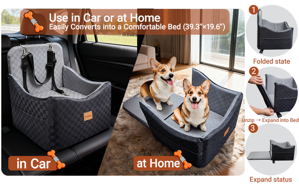 Dog Car Seat for Small Dogs