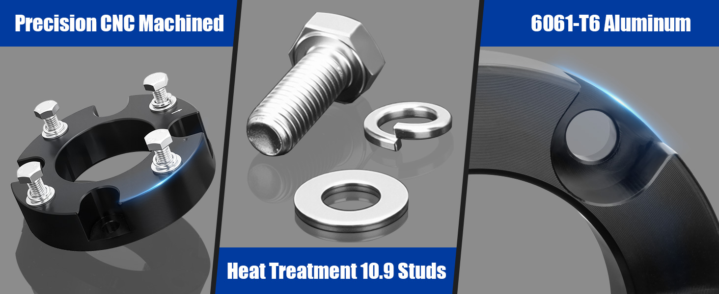 CNC Machine + 6061-T6 Aluminum Forged + Heat Treatment 10.9 Studs