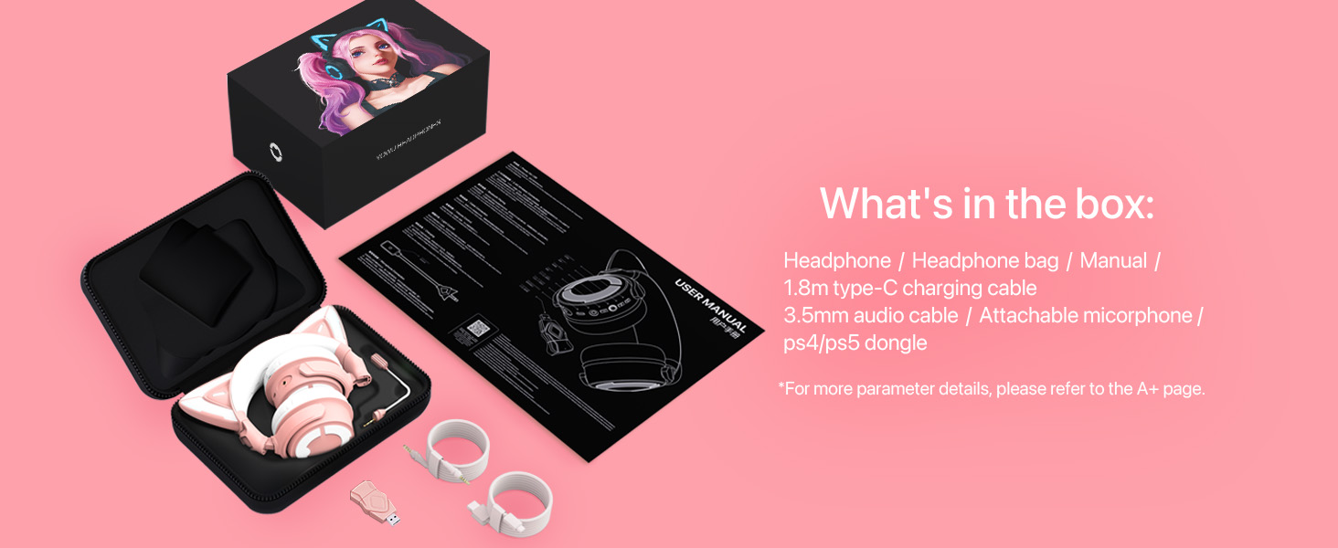 cat ear headphones
