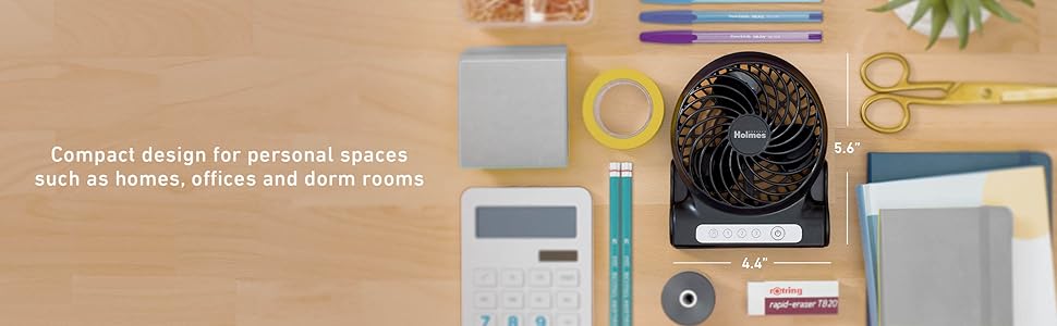 Compact design for personal spaces such as homes, offices and dorm rooms