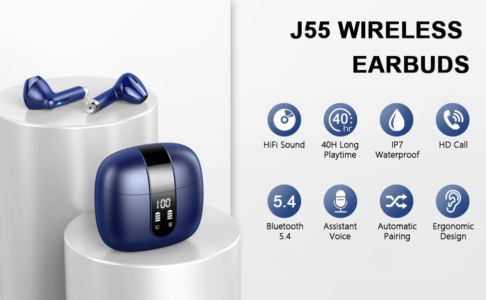 wireless earbuds