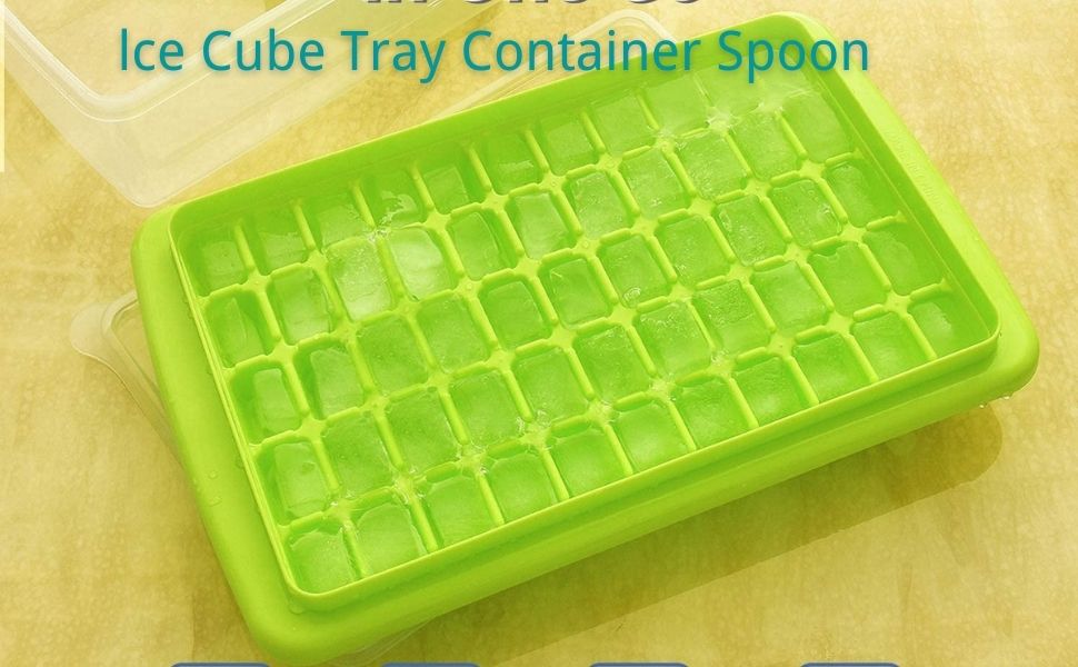 Ice Cube Tray with Lid and Bo Ice Cube Mold for