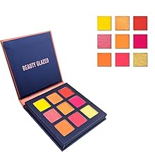 9 Farben Shine Diamond Lidschatten Make-up Pigmente Wasserdicht Shimmer Glitter Palette