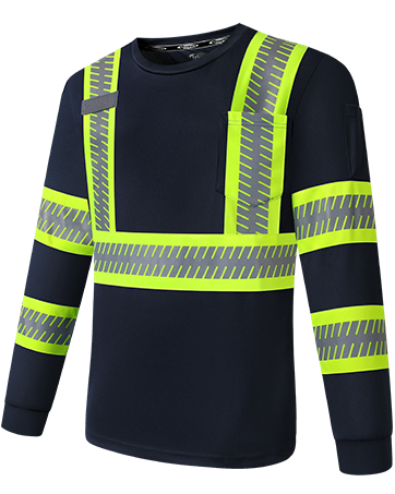 Amazon.com: JKSafety Hi-Vis Long Sleeves Safety T-Shirt with