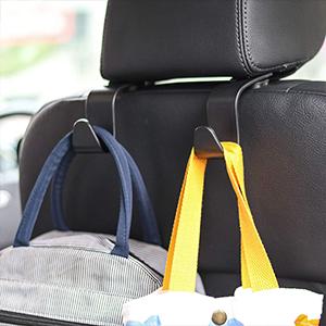 4 Pis Car Backrest Hanger 3 Save Space
