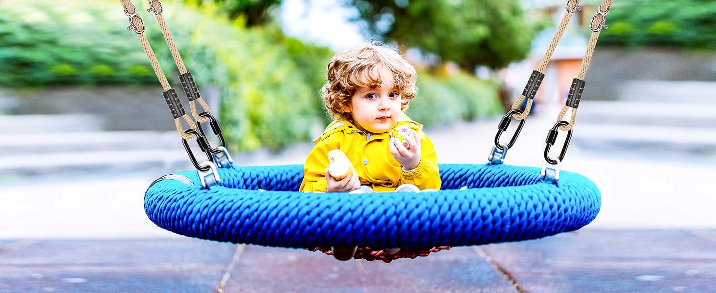 BeneLabel Tree Swing Ropes, Hammock Tree Swings Hanging