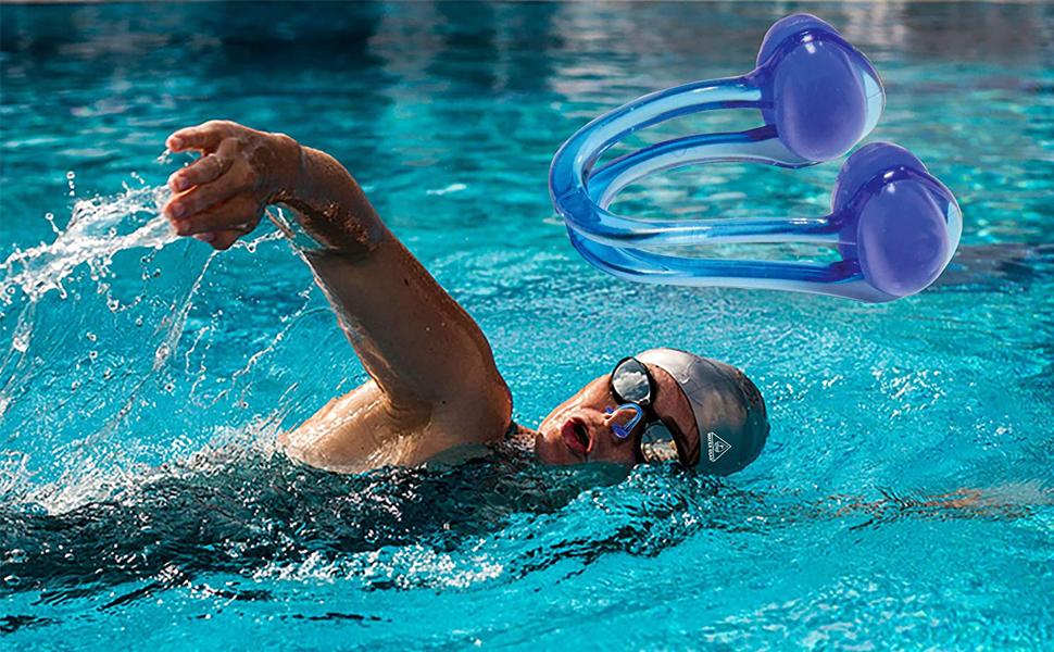 Water Gear Nose Clips for Swimming Great Fitting One