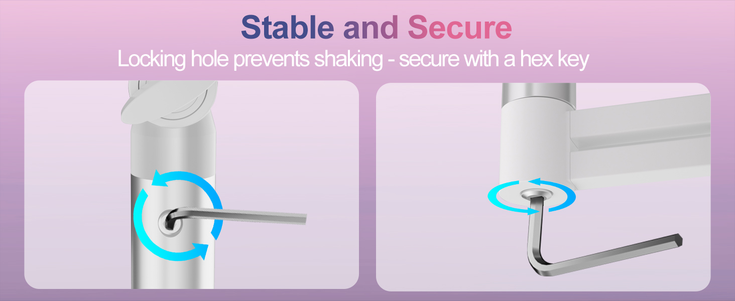 low profile boom arm