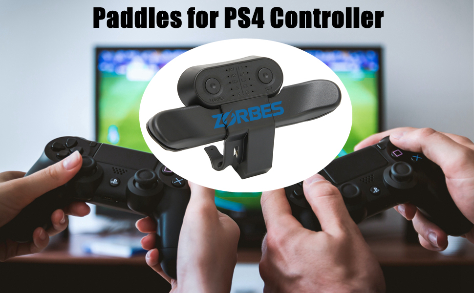 PS4 Controller Paddles, Turbo Function FPS PS4 Controller Back Button