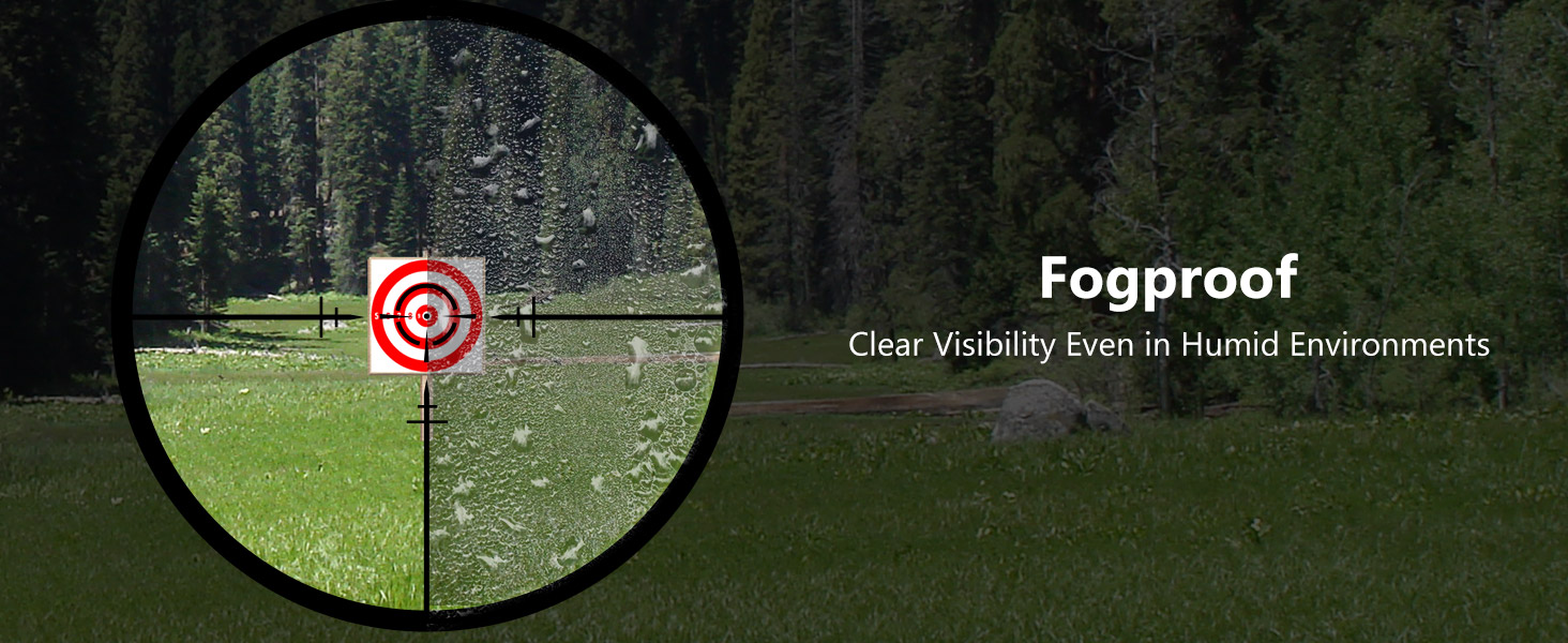 Fogproof - CVLIFE 1-10x24 LPVO Rifle Scope with Cantilever Mount