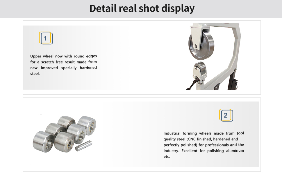English Wheel-detail real shot display