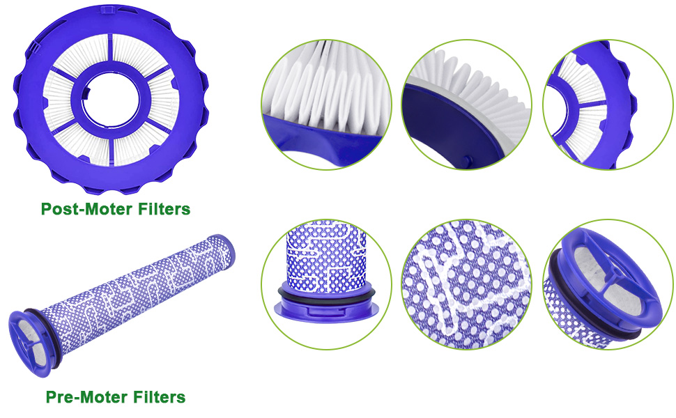 Aryavos Filter Replacements for Dyson DC40, 2 PostMotor