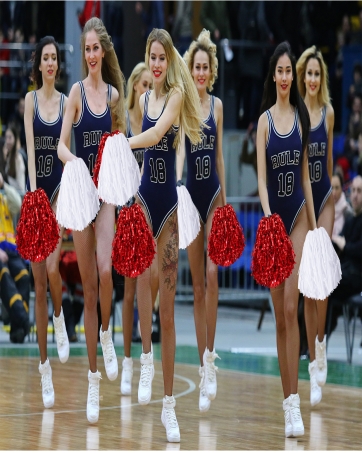 red Pom Poms Cheerleading
