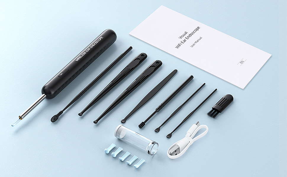 wireless visual ear wax cleaner with hd camera