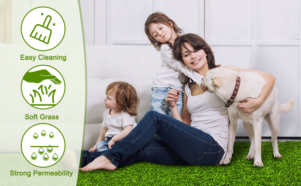 Artificial Grass, Fake Grass for Dog Training Pads, Dog Pee