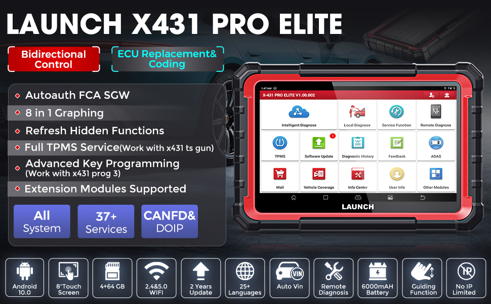 LAUNCH X431 PRO ELITE